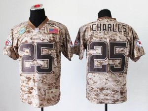 Jerseys Factory Cheap Nike Chiefs #25 Jamaal Charles Camo Men's