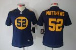 Jerseys Factory Cheap Nike Packers #52 Clay Matthews Navy Blue A