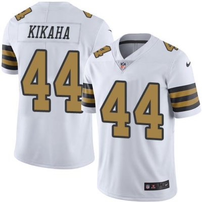 Jerseys Factory Cheap Nike Saints #44 Hau'oli Kikaha White Men's