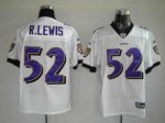 Jerseys Factory Cheap Ravens #52 Ray Lewis White Stitched NFL Je