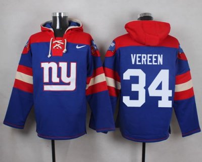 Jerseys Factory Cheap Nike Giants #34 Shane Vereen Royal Blue Pl