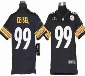 Jerseys Factory Cheap Nike Steelers #99 Brett Keisel Black Team