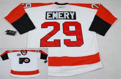 Jerseys Factory Cheap Flyers #29 Ray Emery Embroidered White Win