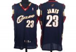 Jerseys Factory Cheap Cavaliers #23 LeBron James Embroidered Blu