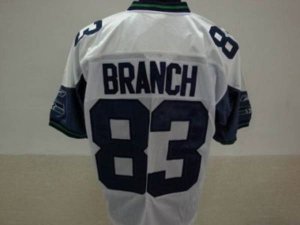 Jerseys Factory Cheap Seahawks Deion Branch #83 Stitched White N