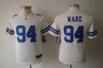 Jerseys Factory Cheap Nike Cowboys #94 DeMarcus Ware White Youth