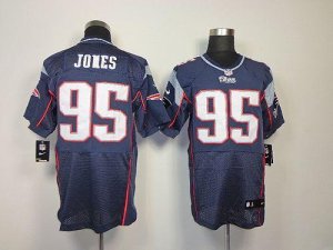 Jerseys Factory Cheap Nike Patriots #95 Chandler Jones Navy Blue