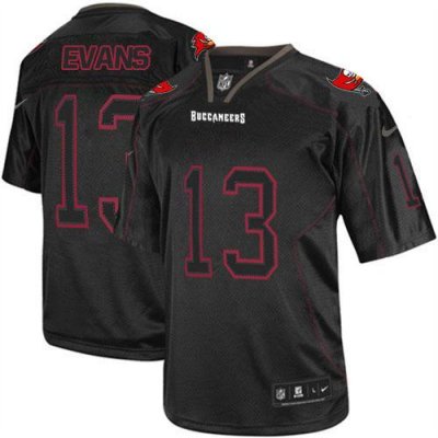 Jerseys Factory Cheap Nike Buccaneers #13 Mike Evans Lights Out