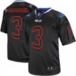 Jerseys Factory Cheap Nike Bills #3 EJ Manuel Lights Out Black M