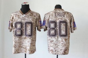 Jerseys Factory Cheap Nike Giants #80 Victor Cruz Camo USMC Men'