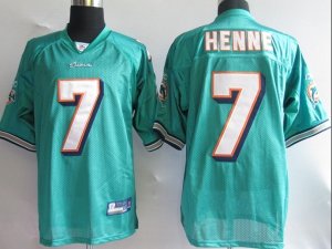 Jerseys Factory Cheap Dolphins #7 Chad Henne Green Stitched NFL