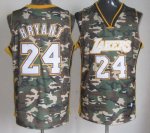 Jerseys Factory Cheap Lakers #24 Kobe Bryant Camo Stealth Collec