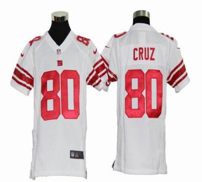 Jerseys Factory Cheap Nike Giants #80 Victor Cruz White Youth Em