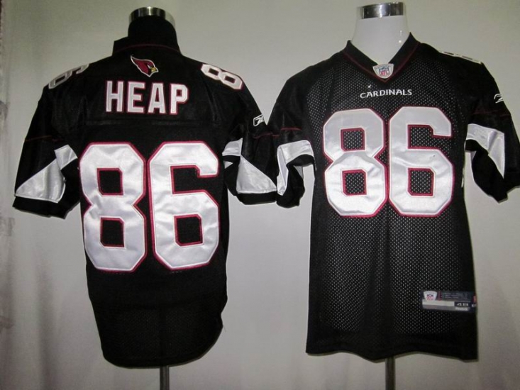 Jerseys Factory Cheap Cardinals #86 Todd Heap Black Alternate St - Click Image to Close