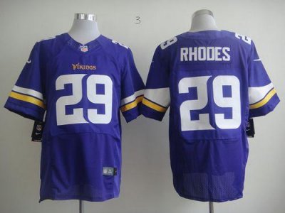 Jerseys Factory Cheap Nike Vikings #29 Xavier Rhodes Purple Team