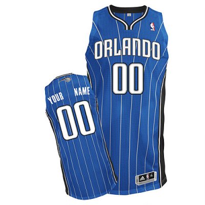Jerseys Factory Cheap Magic Personalized Authentic Blue NBA Jers