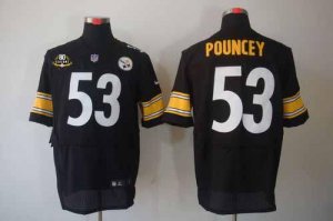 Jerseys Factory Cheap Nike Steelers #53 Maurkice Pouncey Black W