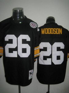 Jerseys Factory Cheap Mitchell And Ness Steelers #26 Rod Woodson