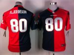 Jerseys Factory Cheap Nike Texans #80 Andre Johnson Navy Blue/Re