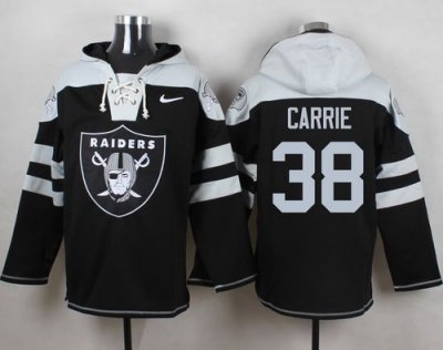 Jerseys Factory Cheap Nike Raiders #38 T.J. Carrie Black Player