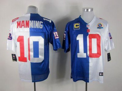Jerseys Factory Cheap Nike Giants #10 Eli Manning Royal Blue/Whi