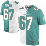 Jerseys Factory Cheap Nike Dolphins #67 Laremy Tunsil Aqua Green