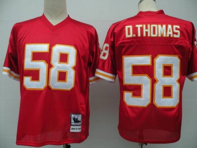 Jerseys Factory Cheap Mitchell And Ness Chiefs #58 Derrick Thoma