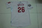 Jerseys Factory Cheap Phillies #26 Chase Utley Embroidered White