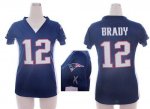 Jerseys Factory Cheap Nike Patriots #12 Tom Brady Navy Blue Team