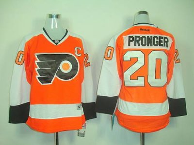 Jerseys Factory Cheap Flyers #20 Chris Pronger Orange Women's Ho