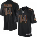Jerseys Factory Cheap Nike Bengals #14 Andy Dalton Black Men's E