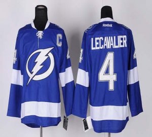 Jerseys Factory Cheap Lightning #4 Vincent Lecavalier Blue New H