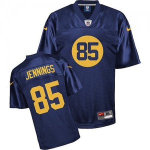 Jerseys Factory Cheap Nike Packers #85 Greg Jennings Navy Blue S
