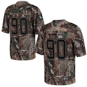 Jerseys Factory Cheap Nike Cardinals #90 Darnell Dockett Camo Me