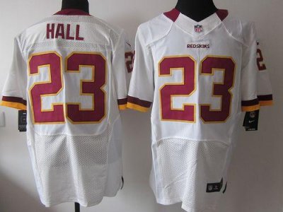 Jerseys Factory Cheap Nike Redskins #23 DeAngelo Hall White Men'