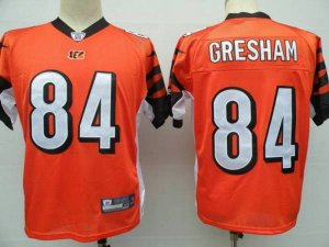 Jerseys Factory Cheap Bengals #84 Jermaine Gresham Orange Stitch