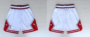 Jerseys Factory Cheap Nike Chicago Bulls White NBA Shorts