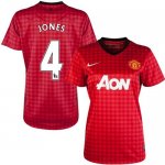 Jerseys Factory Cheap Women's Manchester United #4 Phil Jones Ho