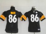 Jerseys Factory Cheap Steelers #86 Hines Ward Black Embroidered
