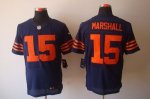 Jerseys Factory Cheap Nike Bears #15 Brandon Marshall Navy Blue
