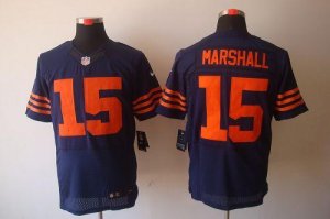 Jerseys Factory Cheap Nike Bears #15 Brandon Marshall Navy Blue