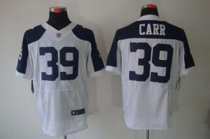 Jerseys Factory Cheap Nike Cowboys #39 Brandon Carr White Thanks
