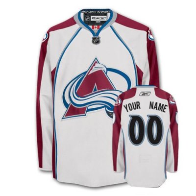 Jerseys Factory Cheap Avalanche Personalized Authentic White NHL