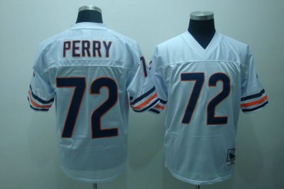 Jerseys Factory Cheap Mitchell & Ness Bears #72 William Perry Wh
