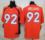 Jerseys Factory Cheap Nike Broncos #92 Sylvester Williams Orange