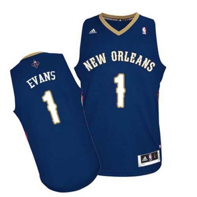 Jerseys Factory Cheap Revolution 30 Pelicans #1 Tyreke Evans Nav
