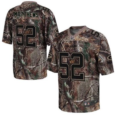 Jerseys Factory Cheap Nike Packers #52 Clay Matthews Camo Men's