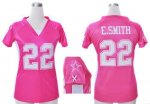 Jerseys Factory Cheap Nike Cowboys #22 Emmitt Smith Pink Draft H