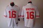 Jerseys Factory Cheap Nike 49ers #16 Joe Montana White Men's Emb