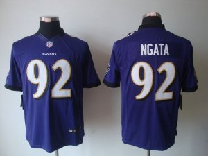 Jerseys Factory Cheap Nike Ravens #92 Haloti Ngata Purple Team C